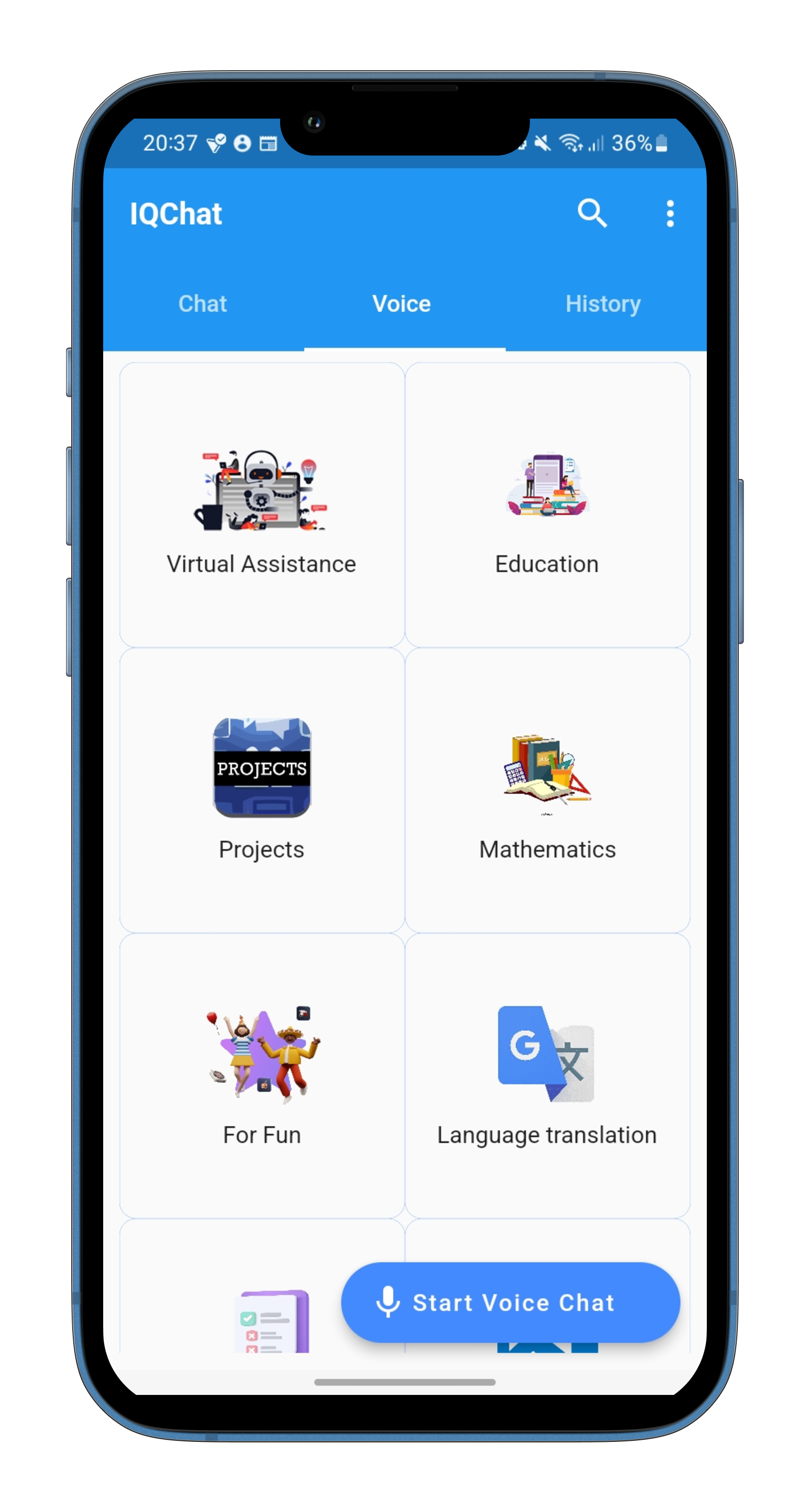 IQChat AI App blog