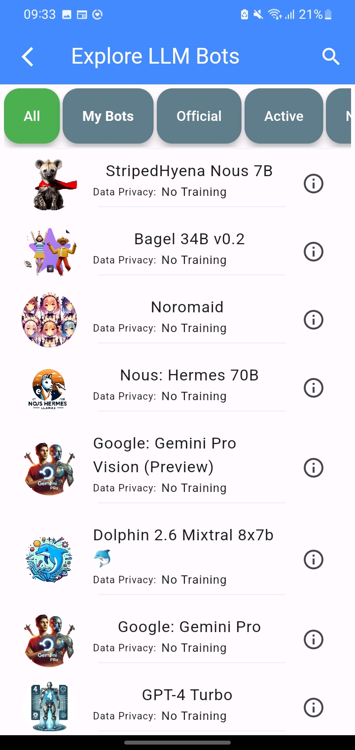  IQChat App Home screenshot img